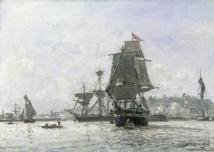 Grands voiliers à Honfleur