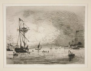 Sortie du Port de Honfleur