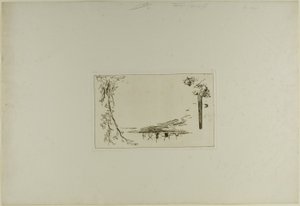 Title Page, from Cahier de six eaux-fortes, vues de Hollande - Johan Barthold Jongkind