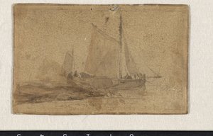 Bateau de pêche amarré près d
