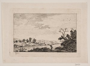 Paysage avec rivière - Johan Bülow