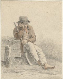 Travailleur au repos
