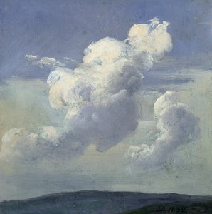 Étude sur les nuages - Johan Christian Dahl
