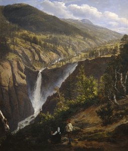 Cascade de Rjukan - Johan Christian Dahl