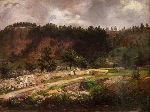 Route près de Pillnitz - Johan Christian Dahl