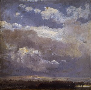 Nuages de tonnerre - Johan Christian Dahl