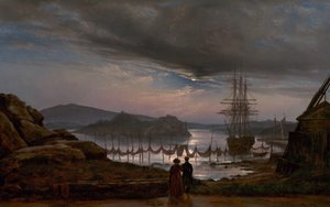 Vue de Vaekero près de Christiania, 1827 - Johan Christian Dahl