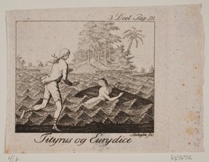 Vignette. Tityrus et Eurydice