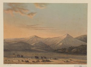 Vue sur le volcan Bromo - Johan Conrad Greive