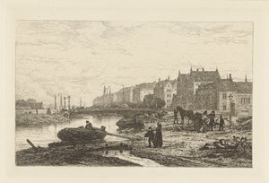 Vue sur la Stadhouderskade - Johan Conrad Greive
