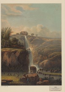 Vue sur la cascade de Singahan