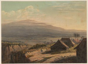 Paysage à Java
