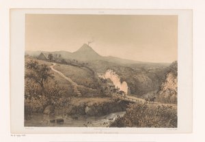 Paysage près de Malang - Johan Conrad Greive