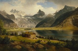 Romsdalshorn - Johan Fredrik Eckersberg