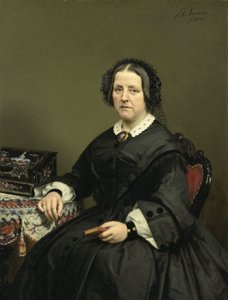 Wilhelmina Margaretha van den Bosch (1807-74), épouse de Gerard Johan Verloren van Themaat - Johan Heinrich Neuman