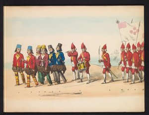 Mascarade des étudiants de Delft, 1857 (pl. 1)
