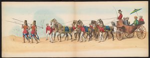 Mascarade des étudiants de Delft, 1857 (pl. 4) - Johan Hendrik Hoffmeister