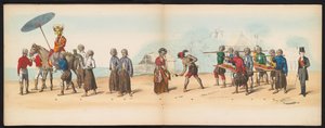 Mascarade des étudiants de Delft, 1857 (pl. 6) - Johan Hendrik Hoffmeister