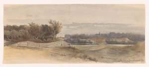 Paysage panoramique - Johan Hendrik Weissenbruch (signed by artist)