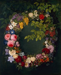 Une guirlande de fleurs - Johan Laurents Jensen