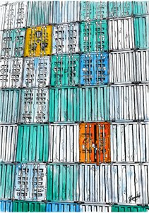 À la découverte des conteneurs colorés