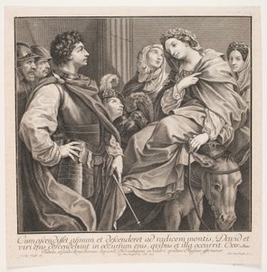 David et Abigail - Johan Martin Preisler