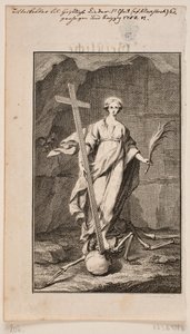 "La Religion". Gravure pour Geistliche Lieder