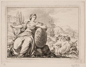 Vignette pour P. H. Mallet : Histoire de Danemarc I, 1758 - Johan Martin Preisler