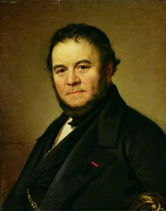 Portrait de Marie Henri Beyle, connu sous le nom de Stendhal (1783-1842) 1840