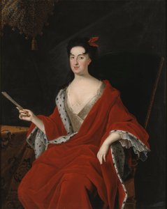 Catherine Opalinska, reine de Pologne - Portrait de Catherine Opalinska (1680-1747), reine de Pologne - Johan Starbus