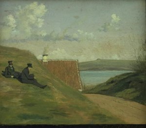 Un chemin creux près de Frederiksværk - Johan Thomas Lundbye