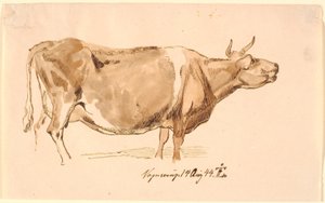 Vache mugissante - Johan Thomas Lundbye