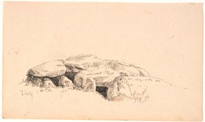 Un dolmen - Johan Thomas Lundbye