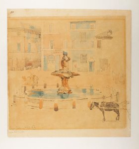 Piazza Barberini - Johan Thomas Lundbye