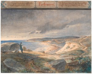 Refsnæs, paysage côtier - Johan Thomas Lundbye