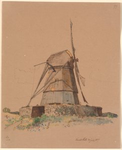 Moulin de Vendet près de Dortheaslyst - Johan Thomas Lundbye