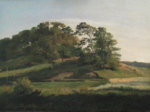 Collines boisées à Sørupvang - Johan Thomas Lundbye