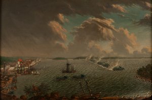 La Bataille de Fredrikshamn en mai 1790, 1791 - Johan Tietrich Schoultz