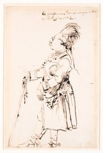 Baron Clemens August von Haxthausen à Stockholm - Johan Tobias Sergel