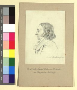 Christian Albrecht Jensen (1792-1870), peintre - Johann Adam Klein
