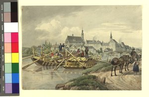 Straubing vu du nord - Johann Adam Klein