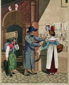 Un colporteur de ballades populaires et d