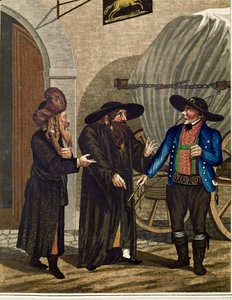 Juifs polonais et cocher, d