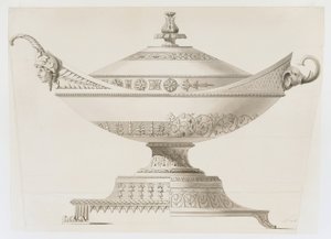 Soupière couverte - Johann Alois Seethaler