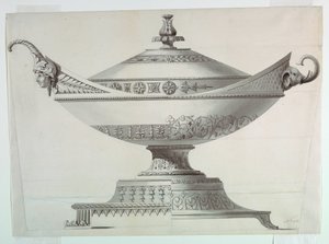 Dessin, Soupière Couverte - Johann Alois Seethaler