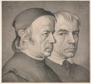Les frères Eberhard, 1822 - Johann Anton Ramboux