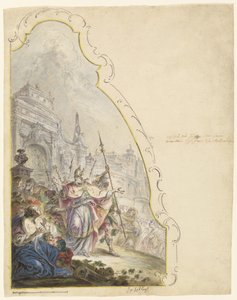 Saint Ignace quittant Antioche - Johann Baptist Enderle