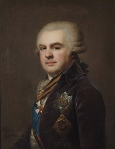 Portrait du comte Alexandre Nikolaïevitch Samoïlov 1744-1814, 1796 - Johann Baptist Lampi the Younger