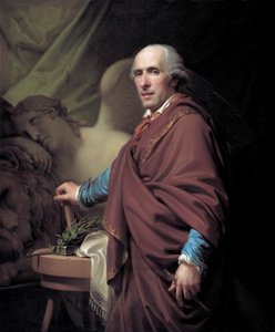 Portrait du sculpteur Antonio Canova - Johann Baptist Lampi the Younger