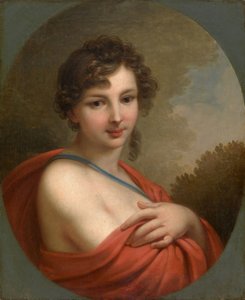 Portrait de Yelena Naryshkina, 1800 - Johann Baptist von Lampi the Elder